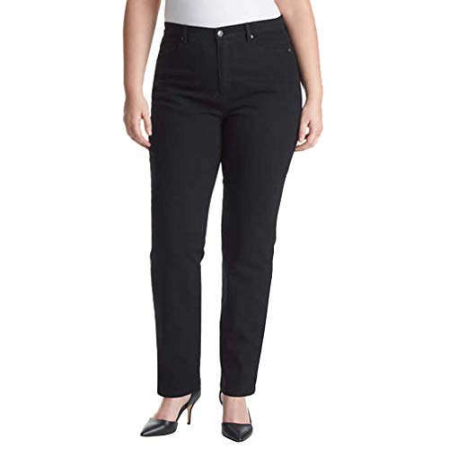 Gloria Vanderbilt Ladies' Amanda Stretch Denim Jean Average - Black 18W von Gloria Vanderbilt