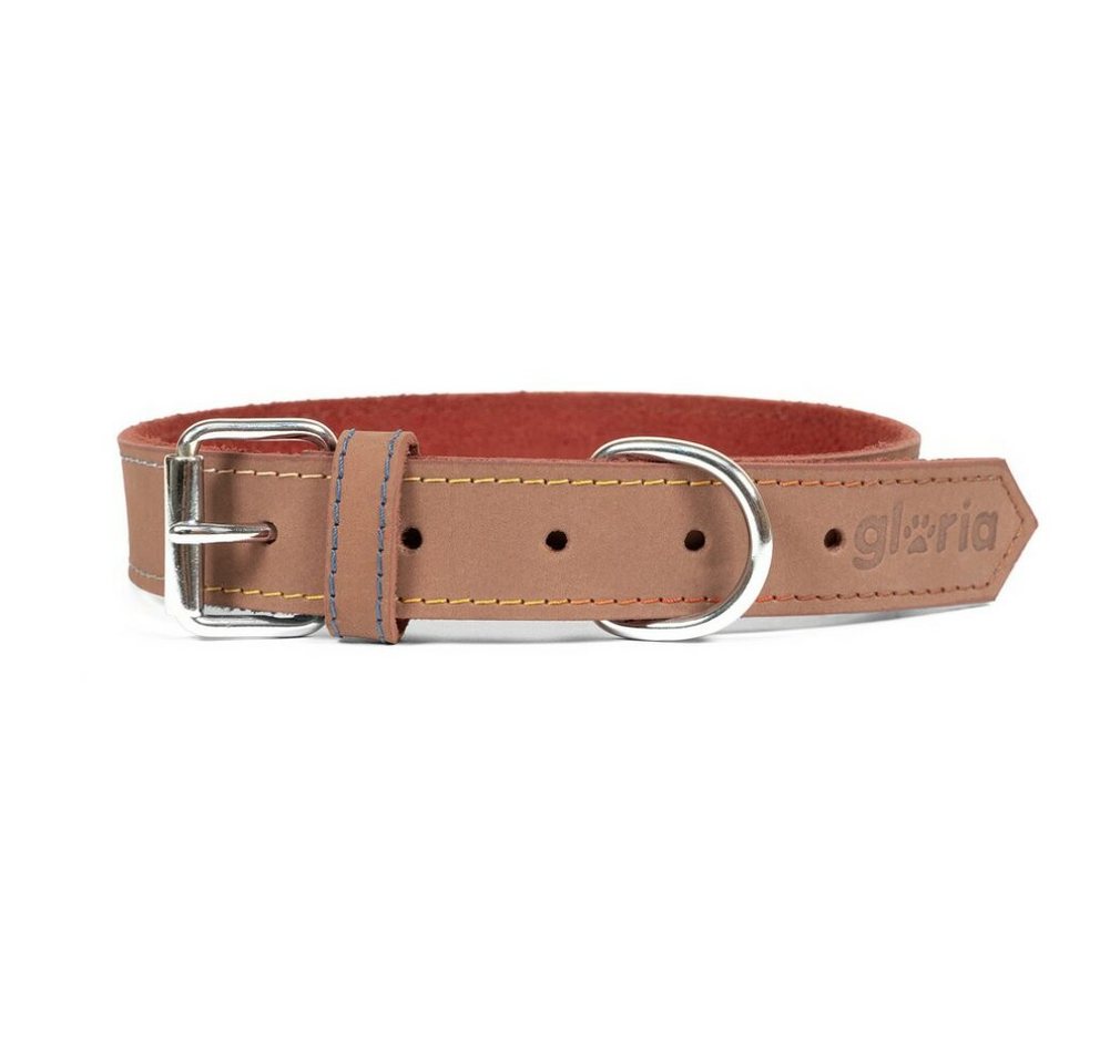 Gloria Kette mit Anhänger Hundehalsband Oasis Braun (1,2 x 35 cm) von Gloria
