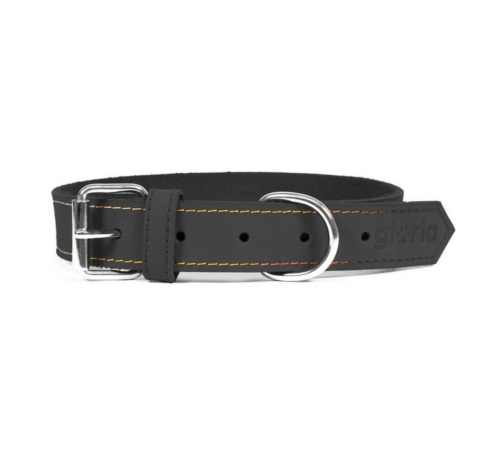 Gloria Kette mit Anhänger Hundehalsband Oasis Schwarz (1,5 x 40 cm) von Gloria