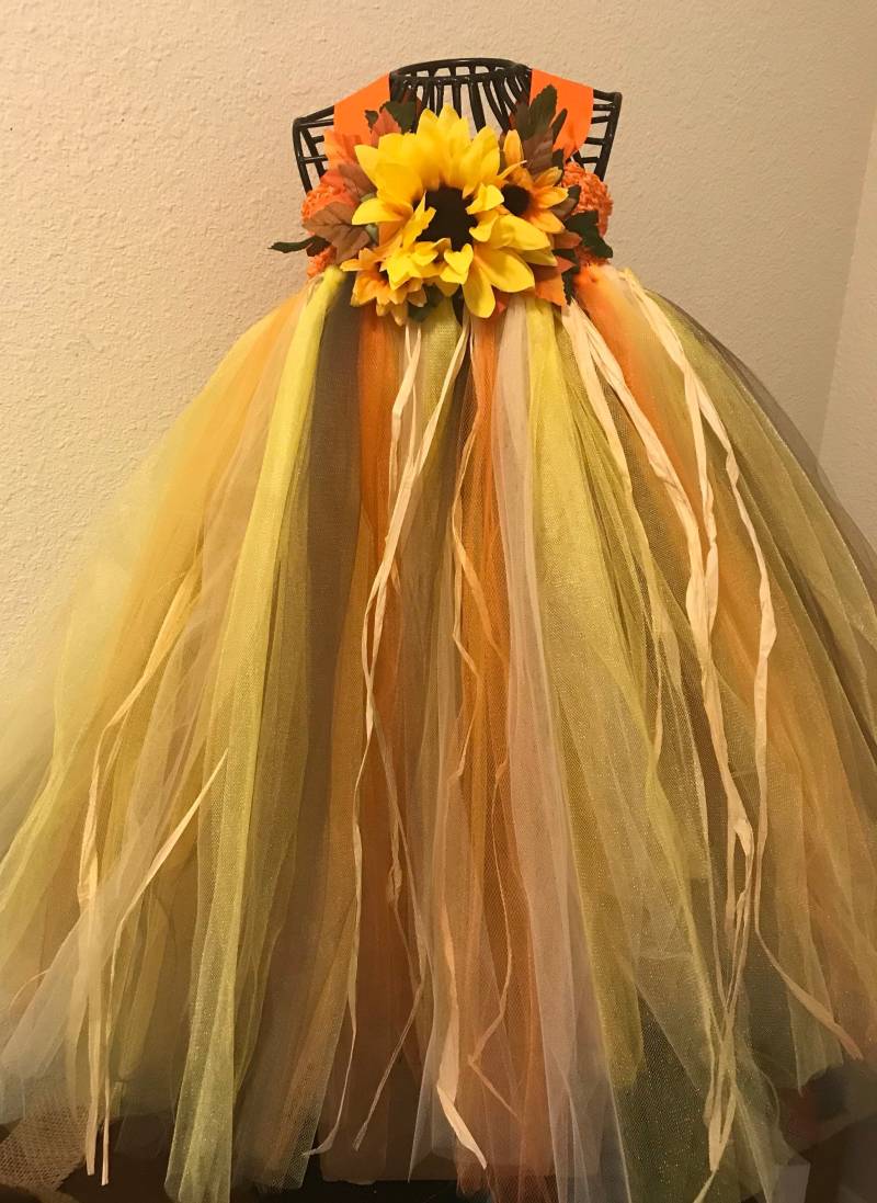 Vogelscheuche Tutu Kleid Und Hut von GloriaGlamBaby