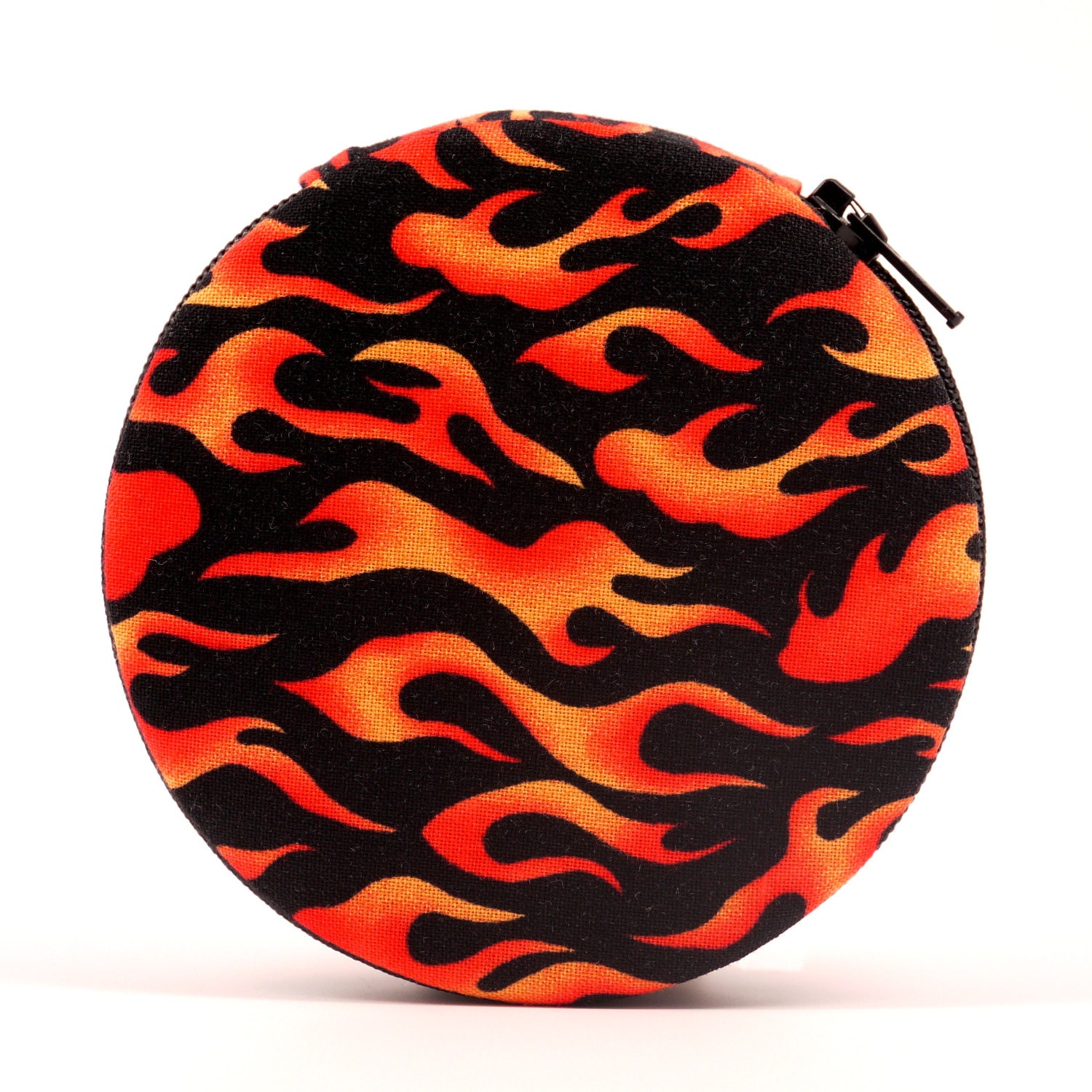 Hot Rod Flames Designer Runde Reißverschluss 7-Tage Reise Pille Fall Box Harley Hot Rod Flames Designer Runde Reißverschluss 7-Tage Reise Pille Fall Box Harley von GloriasPillCases
