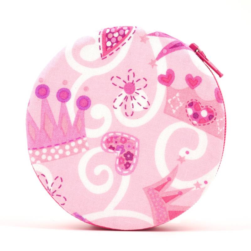 Rosa Prinzessin Krone Runde 7-Tage Reise Pill Case Box Mit Reißverschluss Mädchen Kinder Nettes Geschenk Rosa Prinzessin Krone Runde 7-Tage Reise Pill Case Box Mit Reißverschluss Mädchen Kinder Nettes Geschenk von GloriasPillCases