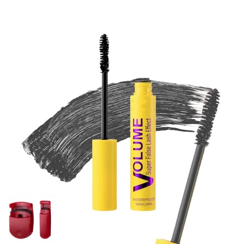 Bubble Mascara Volume, Length Formula for Bold, Waterproof Long-Lasting Mascara Clump-Proof Enhances the Natural Look, can be Layered to Boost Curl (1 PCS) von Glorihoby