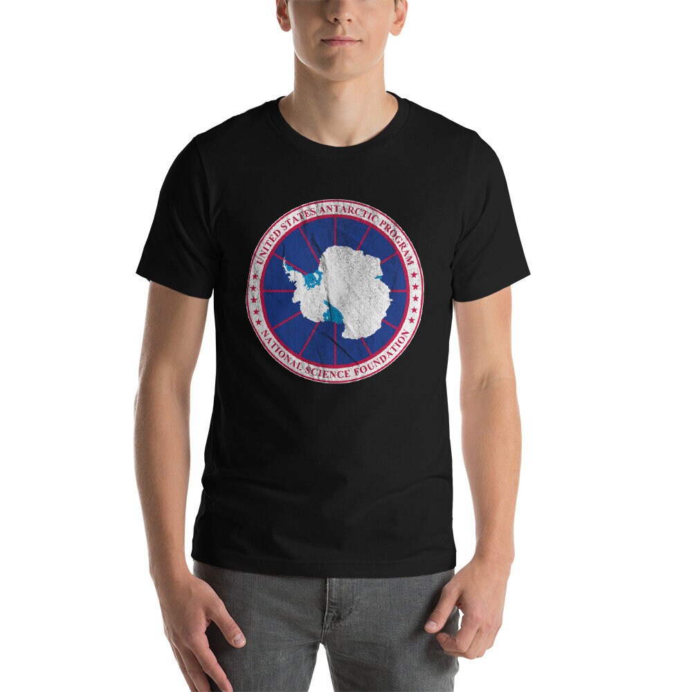 Jahrgang Usa Antarktis Programm Kurzarm Unisex T-Shirt Jahrgang Usa Antarktis Programm Kurzarm Unisex T-Shirt von GloriousBrand