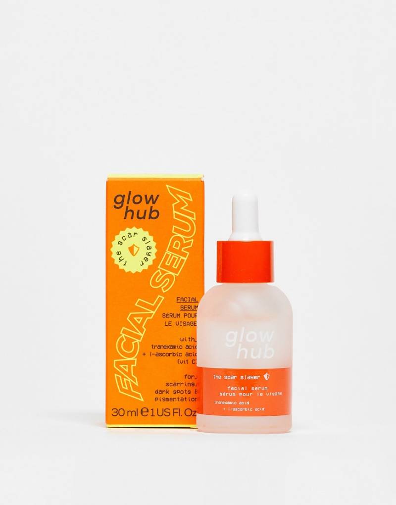 Glow Hub - The Scar Slayer, Säureserum zur Minderung von Pigmentierung und Narben, 30 ml-Keine Farbe von Glow Hub