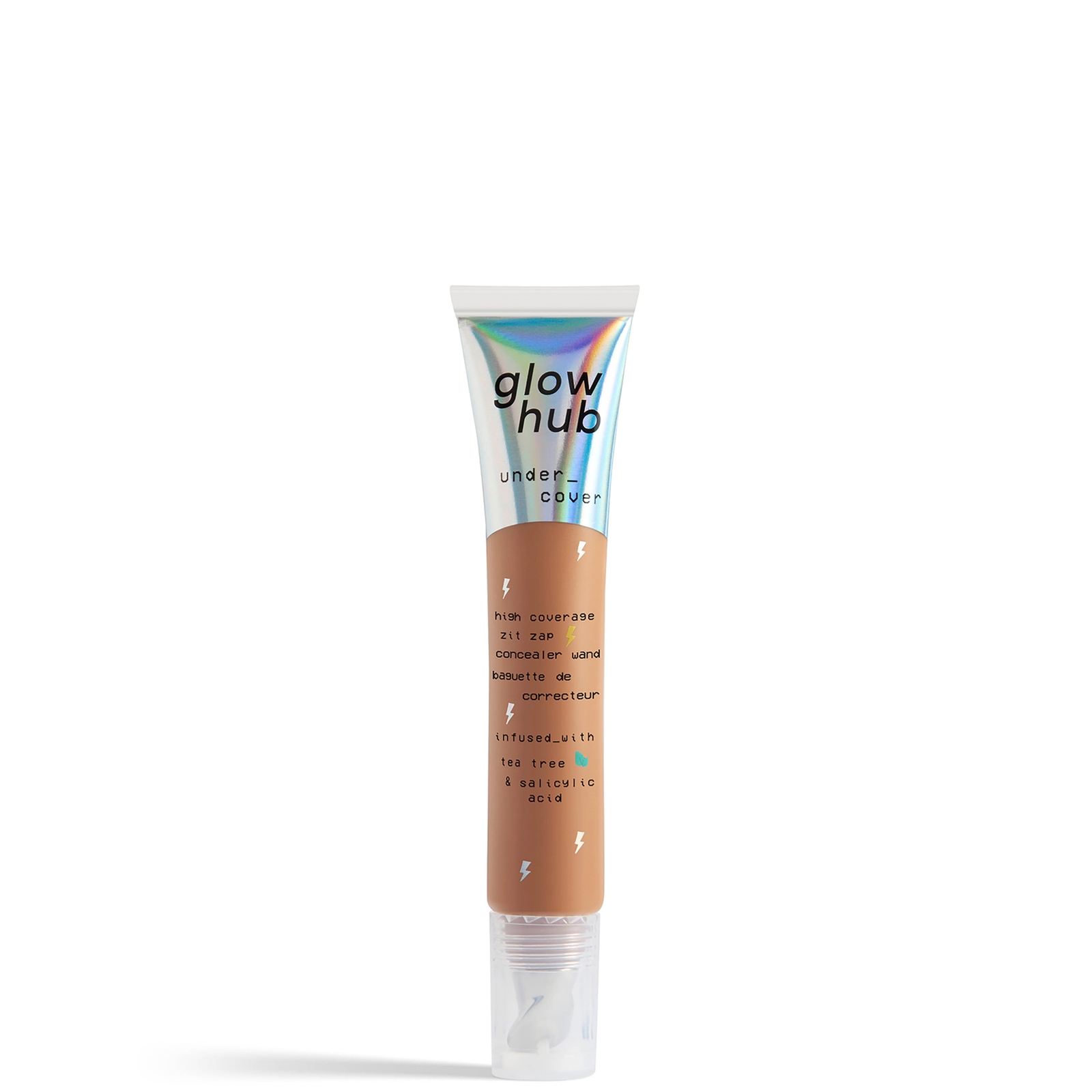 Glow Hub Under Cover High Coverage Zit Zap Concealer Wand 15ml (Various Shades) - 18W von Glow Hub