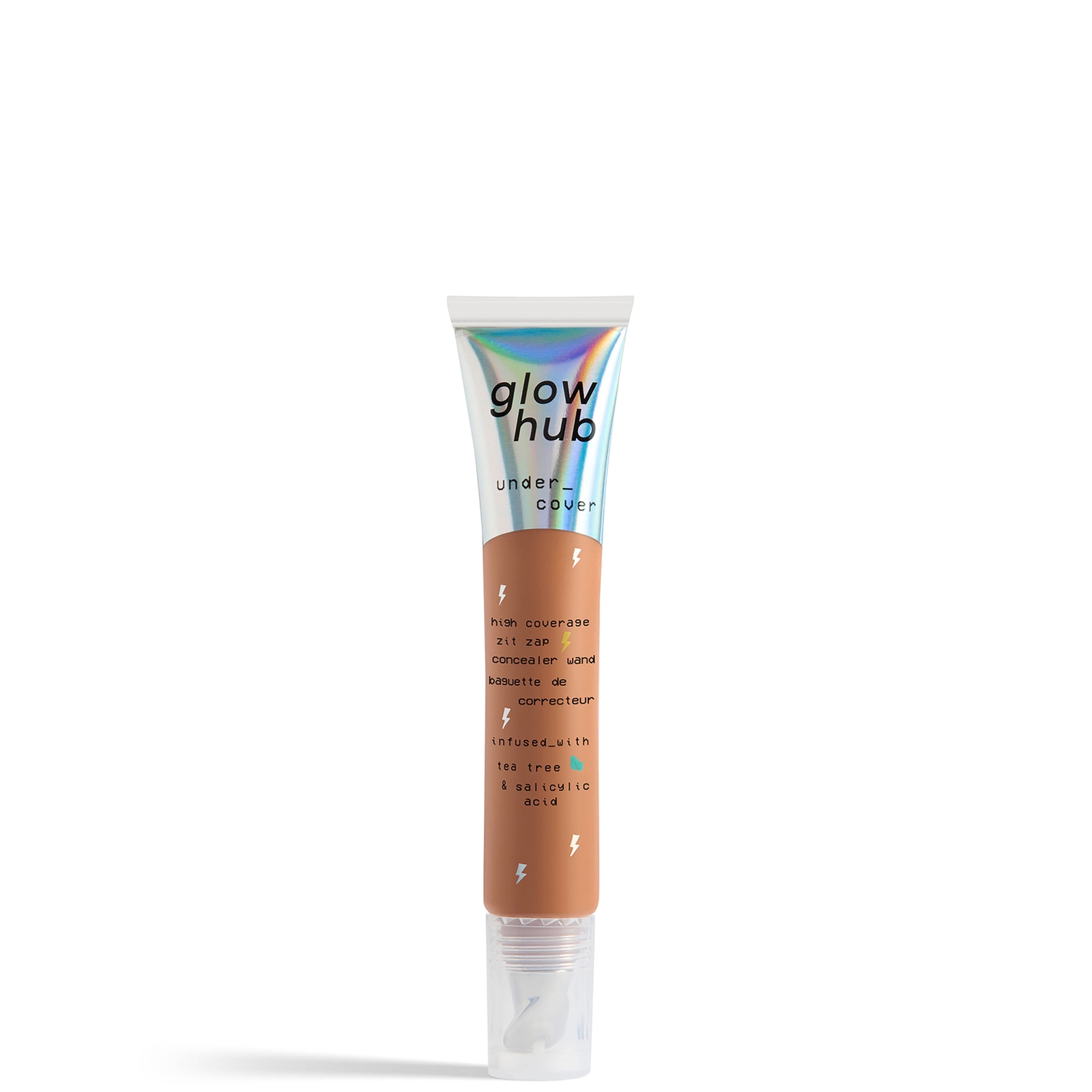 Glow Hub Under Cover High Coverage Zit Zap Concealer Wand 15ml (Various Shades) - 21W von Glow Hub