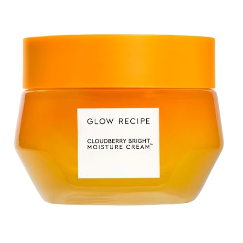 Glow Recipe Cloudberry Bright Nachfüllbare Gesichtscreme - Ultra feuchtigkeitsspendende koreanische Gesichtscreme für Frauen mit CoQ10, Multi-Peptiden und Vitamin C zur Aufhellung, Reparatur der von Glow Recipe
