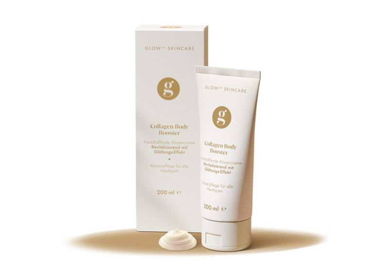 Glow25 Anti-Aging-Creme Kollagen Body Booster Creme [200 ml] von Glow25