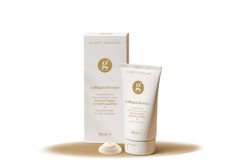 Glow25 Anti-Aging-Creme Kollagen Creme [50 ml] mit Hyaluronsäure und Vitamin C von Glow25