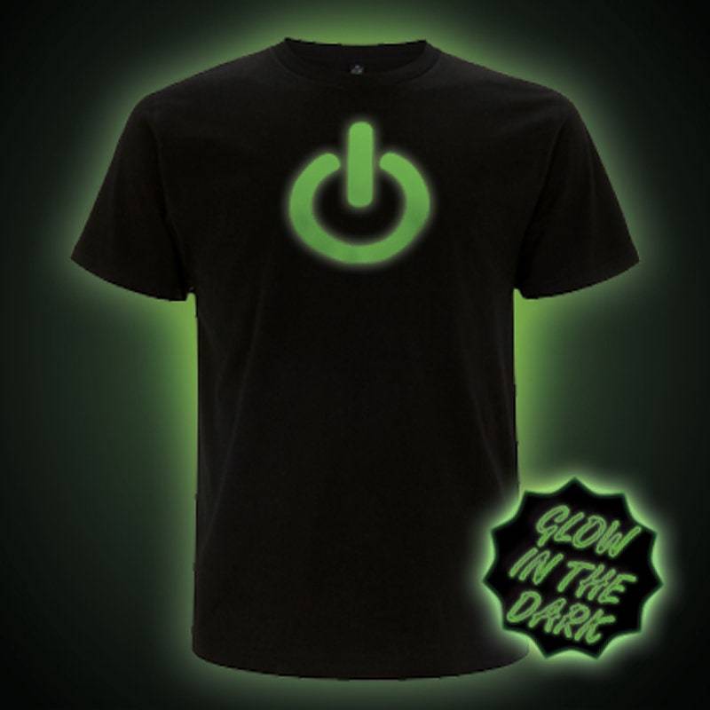 Glow in The Dark T-Shirt. Einschaltknopf | Unisex Classic Fit Glow in The Dark T-Shirt. Einschaltknopf | Unisex Classic Fit von GlowClothing