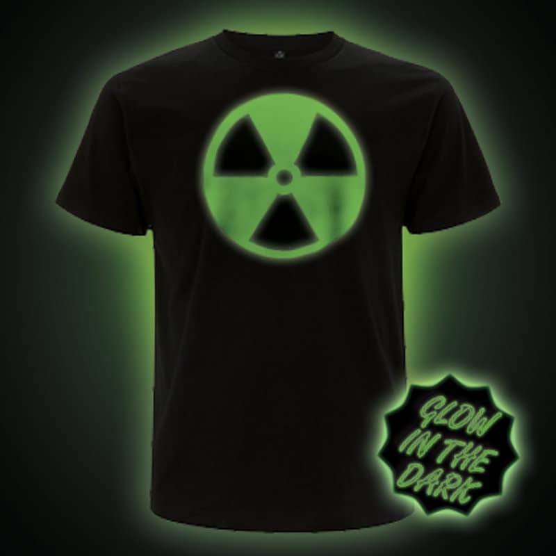 Glow in The Dark T-Shirt. Hazard | Unisex Classic Fit Glow in The Dark T-Shirt. Hazard | Unisex Classic Fit von GlowClothing