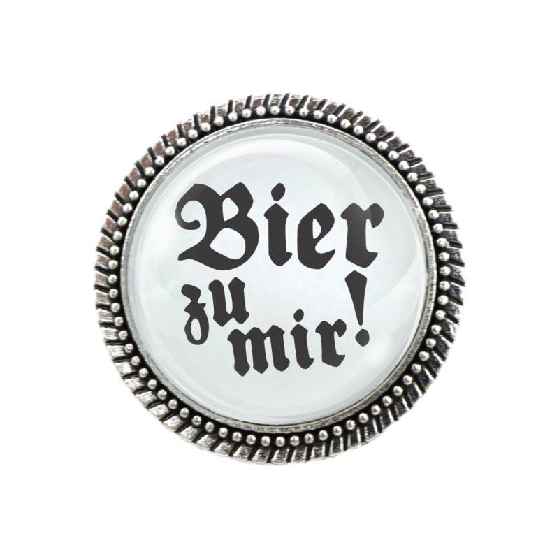 Gaudibrosche "'bier Zu Mir'' | Trachtenanstecker Trachtenbrosche in Silber, Bronze Mit Geschenk-Etui Trachten Accessoire Gaudibrosche "'bier Zu Mir'' | Trachtenanstecker Trachtenbrosche in Silber, Bronze Mit Geschenk-Etui Trachten Accessoire von GlubbalDE