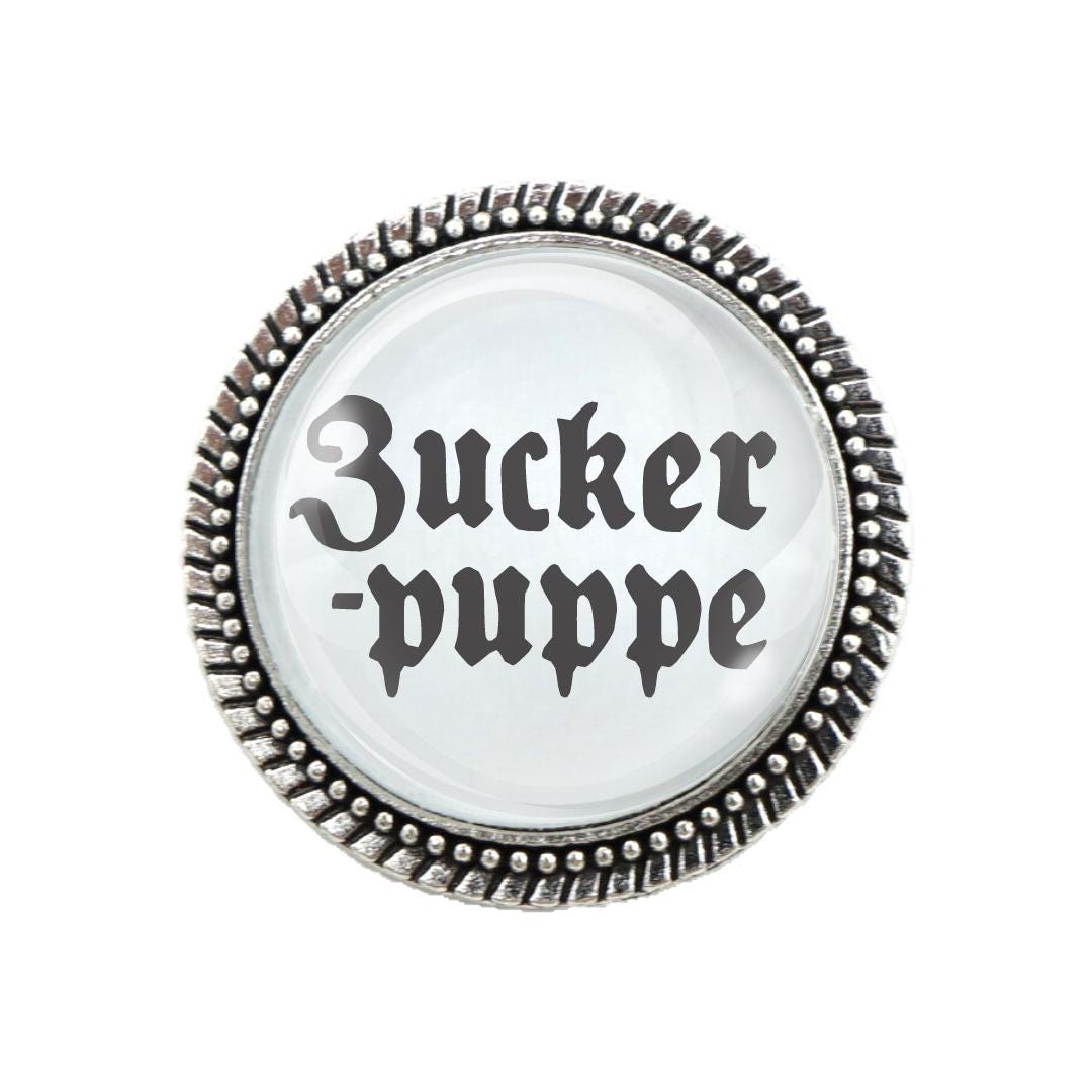 Gaudibrosche "'zuckerpuppe'' | Trachtenbrosche in Silber, Bronze Und Mit Geschenk-Etui Trachten Accessoire von GlubbalDE