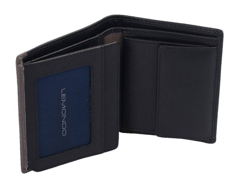 GlücksNugget Geldbörse Kombibörse LEMONDO aus Echt-Leder – Kompakt, Stilvoll und Funktional von GlücksNugget