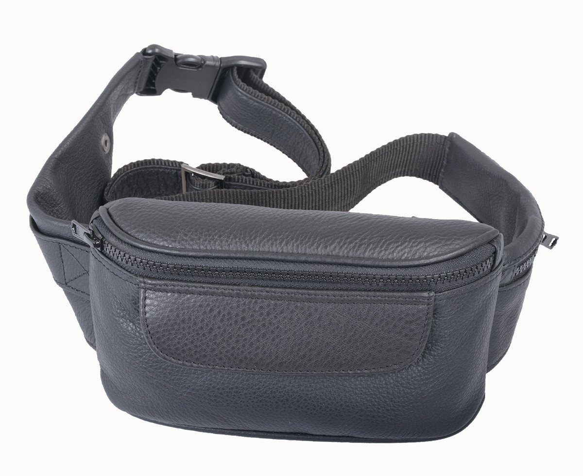 GlücksNugget Gürteltasche SN Gürteltasche schwarz von GlücksNugget