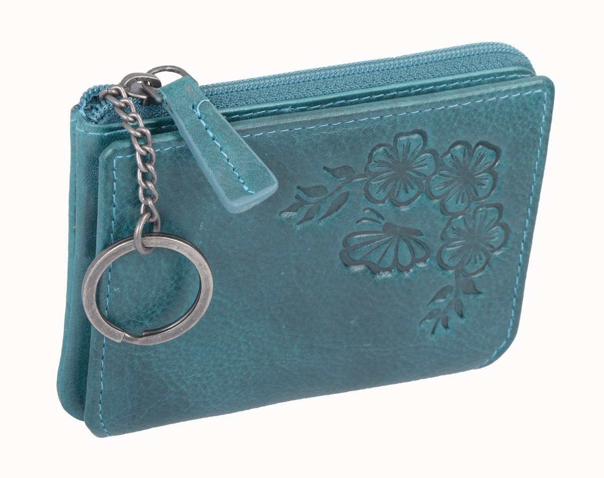 GlücksNugget Schlüsseltasche SN Schlüsseltasche AVANCO, türkis von GlücksNugget