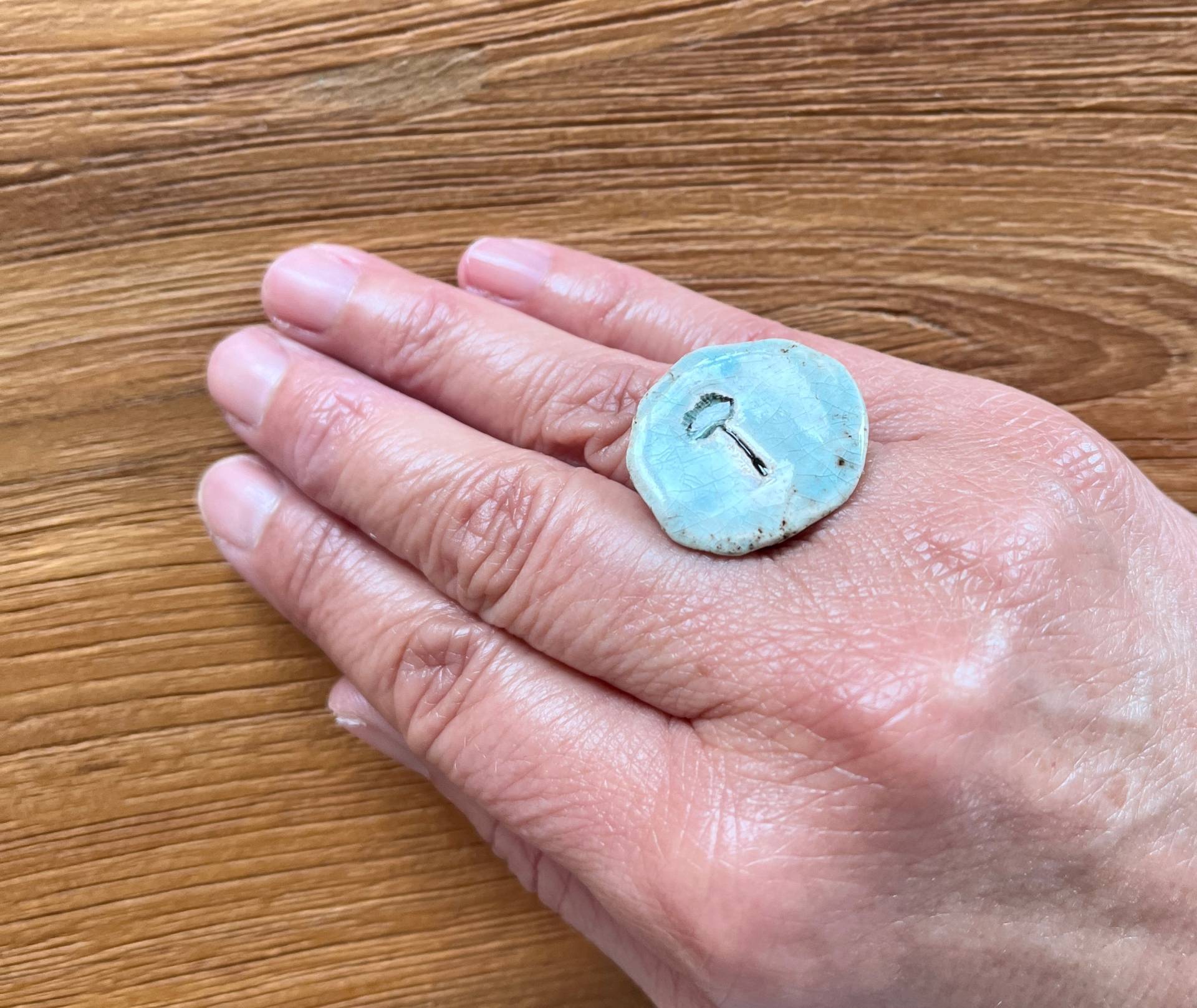Ring Aus Keramik Ring Aus Keramik von GluecksScherben