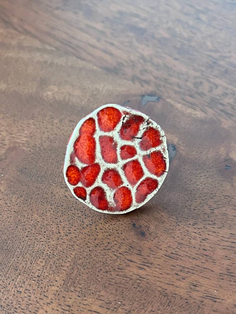 Ring Aus Keramik Ring Aus Keramik von GluecksScherben