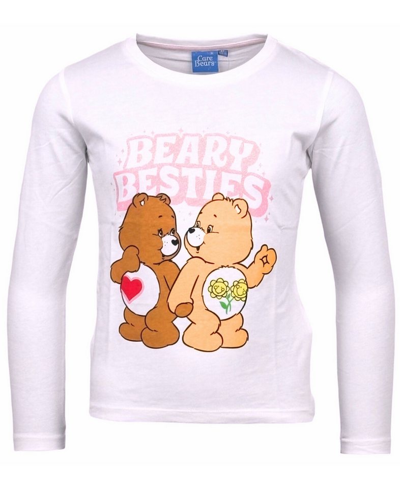 Glücksbärchis Langarmshirt BEARY BESTIES - Glücks & Sonnenschein-Bärchi Mädchen Shirt mit Glitzer Gr. 98 - 128 cm von Glücksbärchis