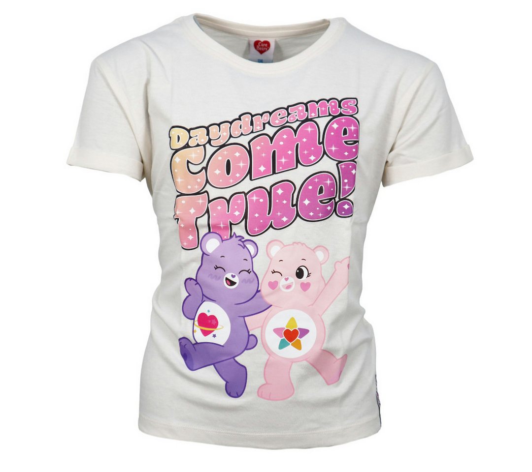 Glücksbärchis Print-Shirt Glücksbärchis Herzchenbärchi Mädchen kurzarm T-Shirt Shirt Gr. 134 bis 164, 100% baumwolle Glücksbärchis Print-Shirt Glücksbärchis Herzchenbärchi Mädchen kurzarm T-Shirt Shirt Gr. 134 bis 164, 100% baumwolle von Glücksbärchis