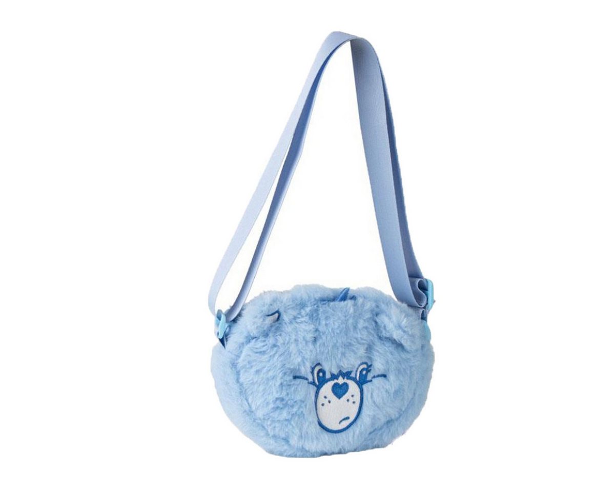 Glücksbärchis Umhängetasche Tasche aus Plüsch für Kinder mit angenehmer Oberfläche von Glücksbärchis
