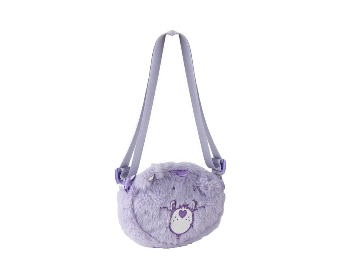 Glücksbärchis Umhängetasche Tasche aus Plüsch für Kinder mit angenehmer Oberfläche von Glücksbärchis