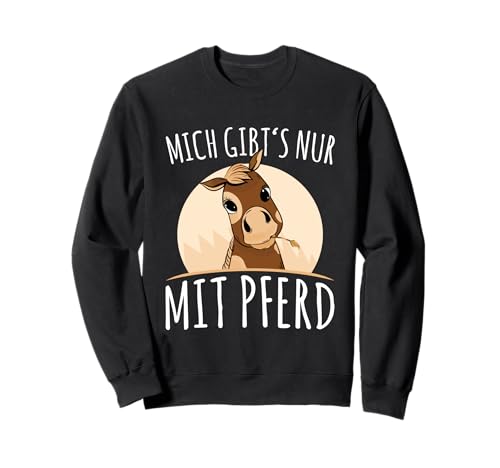 Pferdebesitzerin Glücksbringer Pferde Mädchen Reiterin Sweatshirt Pferdebesitzerin Glücksbringer Pferde Mädchen Reiterin Sweatshirt von Glücksbringer Pferde Mädchen und Pferdebesitzerin