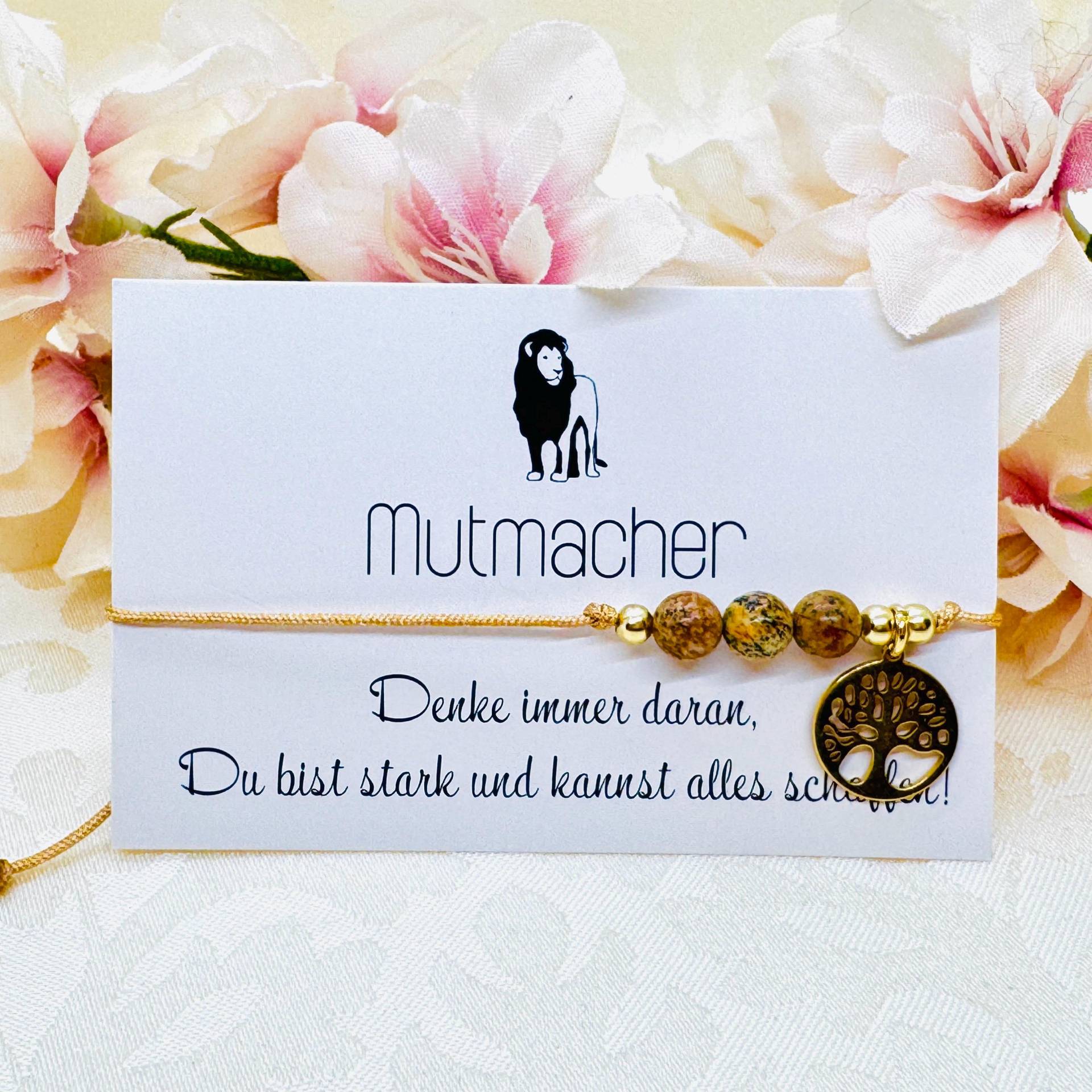 Mutmacher Lebensbaum Edelstein Armband Inkl. Kärtchen | Geschenk Neuanfang Glücksbringer Für Sie U. Ihn Mutmacher Lebensbaum Edelstein Armband Inkl. Kärtchen | Geschenk Neuanfang Glücksbringer Für Sie U. Ihn von GluecksengeI