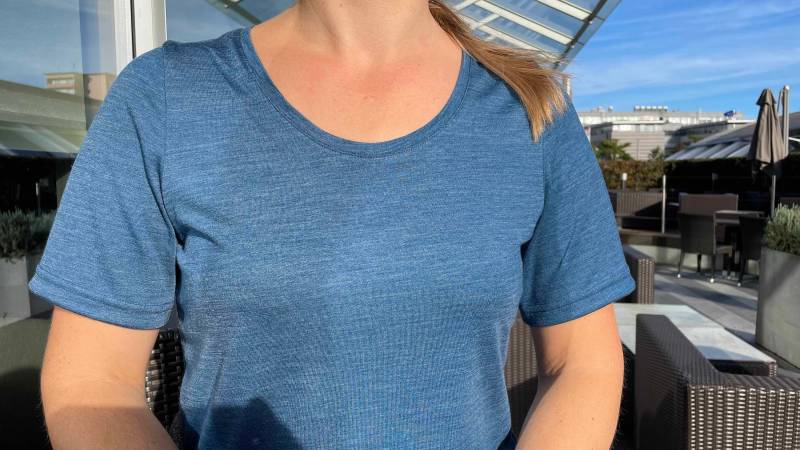 Damen T-Shirt | Merinowolle & Tencel | Bio/Bluesign Uni Farben Von Glückskind von Glueckskind01