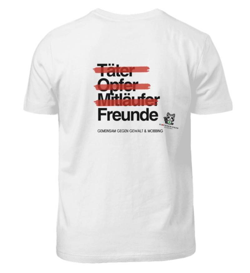 Freunde - Kinder T-Shirt, Statement, Mutig, Stark, Glücklich, Zusammen von GlueckskriegerShop
