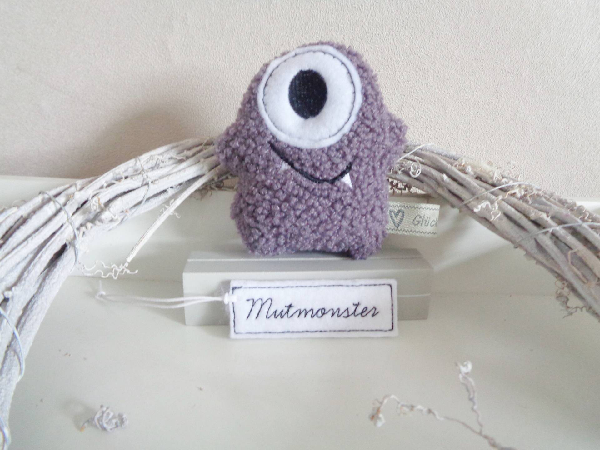 Mutmonster - Taschen Monster- Seelentröster Glücksmonster Glücksbringer Mutmacher- Kleiner Freund Kumpel Monsterchen von Gluecksmomente1