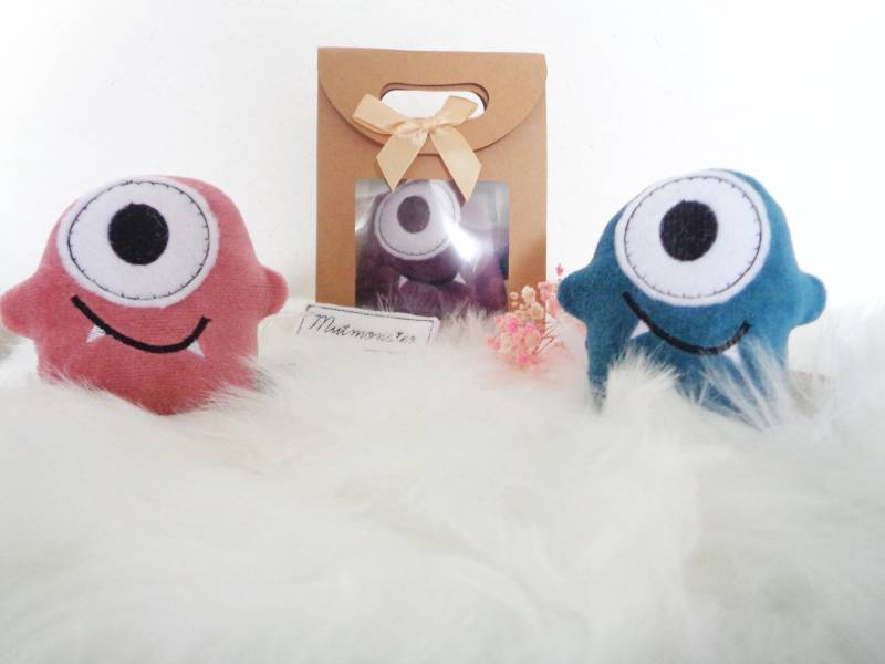 Mutmonster - Taschen Monster- Seelentröster Glücksmonster Glücksbringer Mutmacher- Kleiner Freund Kumpel Monsterchen von Gluecksmomente1