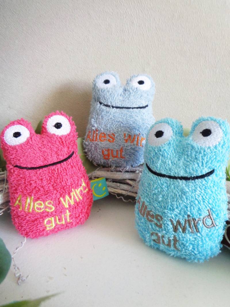 Mutmonster - Taschen Monster- Seelentröster Glücksmonster Glücksbringer Mutmacher- Kleiner Freund Kumpel Monsterchen von Gluecksmomente1