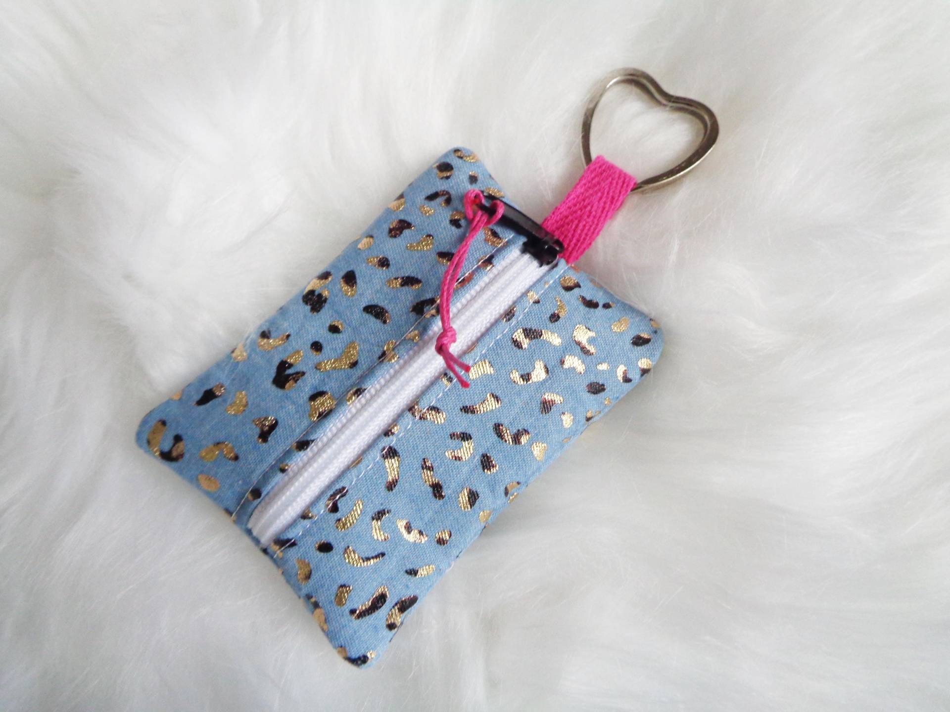 Schlüsselanhänger - Taschenbaumler Chiptäschchen Aufbewahrungstäschchen Schlüsseltasche von Gluecksmomente1