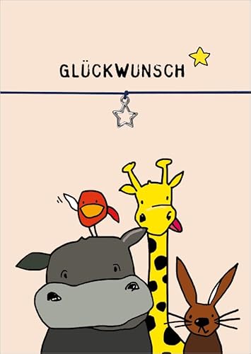 Glücksschmiedin - "Glückwunsch Geschenk, Wunscharmband in DUNKELBLAU mit silberfarbenem STERN-Anhänger mit Spruchkarte von Glücksschmiedin