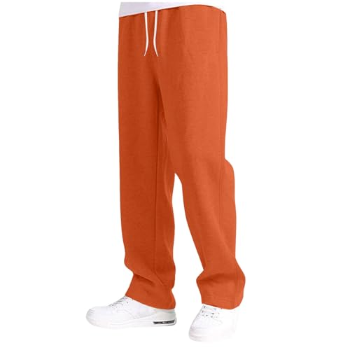 Baggy Jogginghose Jungen Kinder Jogger Hose Weites Bein Freizeithose Baumwolle Cargohose Jogginghose mit Gummizug Lässig Sport Sweathose Trainingshosen Lockere Elastischer Teenager Sweatpants Lange von Glücksvogel