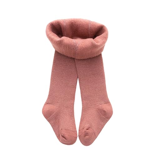 Mädchen Baby Thermostrumpfhose Baumwolle Kinderstrumpfhose Fleece Thermo Strumpfhose mit Innenfutter, Winter Warm Blickdichte Treggings Tight Mehrfarbig Gefütterte Leggings Thermo (4-6 Years) von Glücksvogel