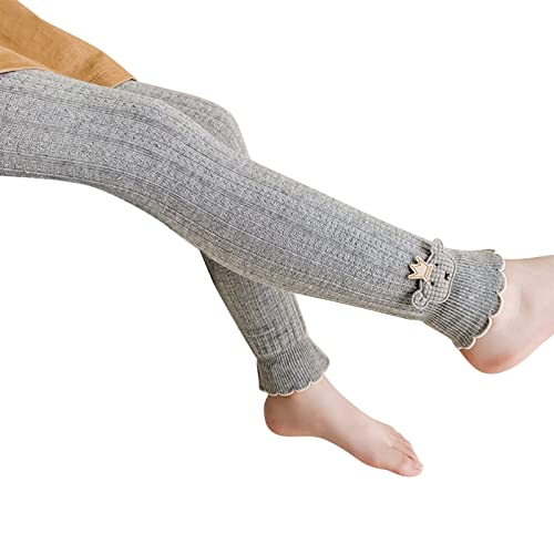 Mädchen Thermoleggings Gefüttert Hosen Strumpfhose Baby Kinder Baumwolle Kinderstrumpfhose Kinder Kleinkind Leggings Cotton Kleinkind Mädchen Winterleggings Blickdicht Hosen Pants Einfarbig von Glücksvogel