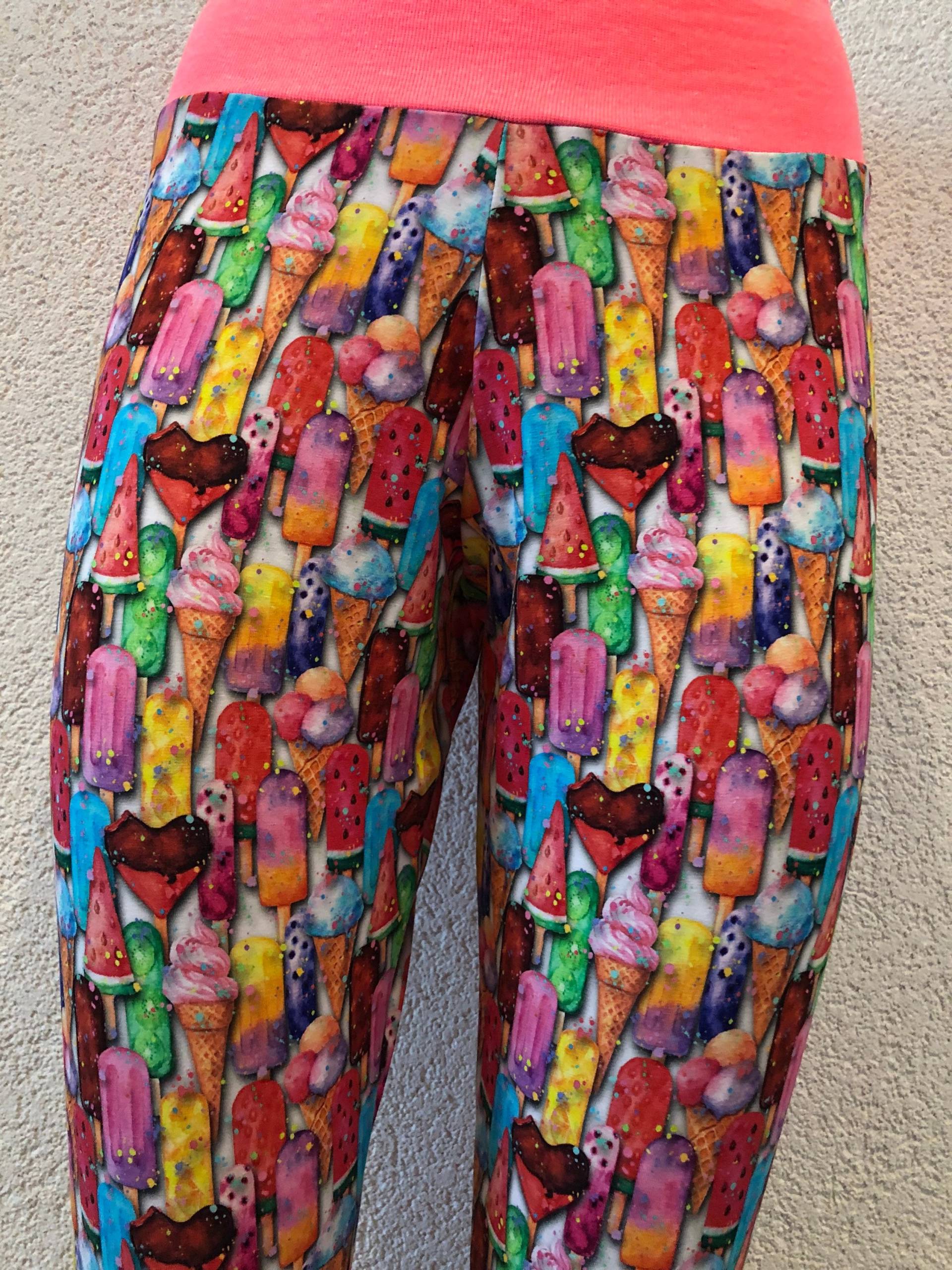 Leggings Damenleggings Legging Eis Stelzenhülle Ice Baby Leggings Damenleggings Legging Eis Stelzenhülle Ice Baby von GluexMADAM