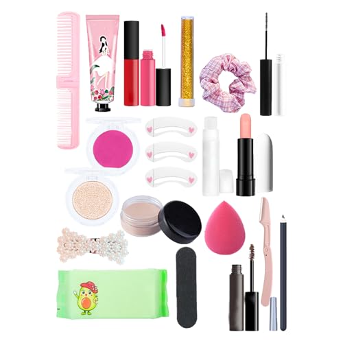 Adventskalender Make-up Weihnachten | Countdown-Kalender 20 Weihnachten | Make-up-Set, Beauty-Set, Partygeschenke für Frauen, Jugendliche, Mädchen | für den täglichen Gebrauch, Urlaub von Glugahrif