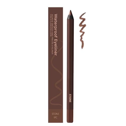 Eyeliner-Stifte – doppelte Funktion, wasserdicht, schmutzabweisend | Glattes und wasserdichtes Schönheits-Make-up, mit Augenbrauenstift für Reisen, Schwimmen, Abende von Glugahrif