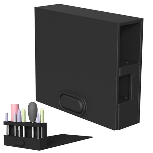 Nagelbohrerhalter, Nagelbohrerhalter | Aufbewahrungsbox für Nagelspitzen in Reisegröße, Schreibtisch-Organizer für Displaybox, zusammenklappbarer Ständer für Nagelbohrer, Einzigartiger Attribut., Se von Glugahrif