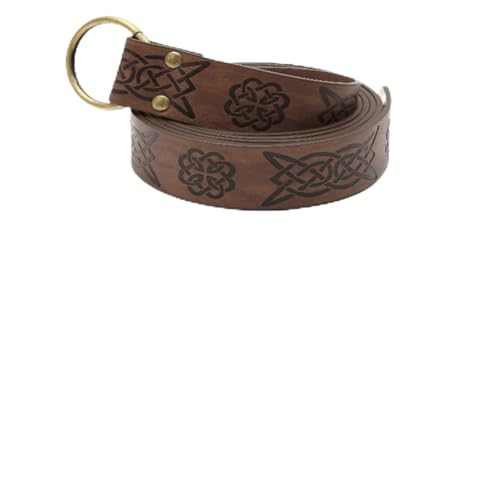 Renaissance Accessoires, Vintage Mittelalterliche Gürteltasche, Leder Vintage Hüfttasche für Kostümevent Festival Cosplay Mittelaltermarkt Thementage von Glugahrif