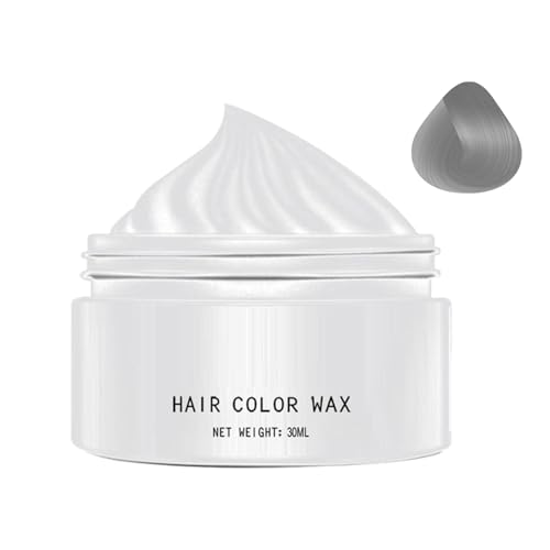 Volume Wax Haarwachs, temporäre Haarfarbe, Haarfärbewachs, temporäre Haarfärbewachs, L für feines und feines Haar – sofort mehr Volumen von Glugahrif