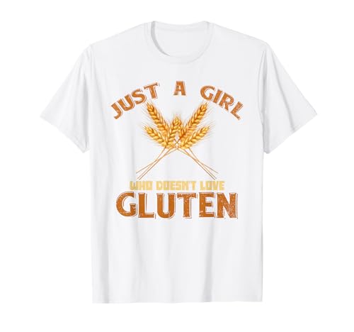 Nur ein Mädchen das kein Gluten liebt Weizenfrei Glutenfrei T-Shirt Nur ein Mädchen das kein Gluten liebt Weizenfrei Glutenfrei T-Shirt von Glutenfrei Essen Zöliakie Geschenkidee