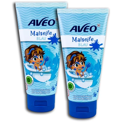 2 er Pack AVEO Kids Malseife blau Blaubeerduft 2 x 75 ml 2 er Pack AVEO Kids Malseife blau Blaubeerduft 2 x 75 ml von Gmbh