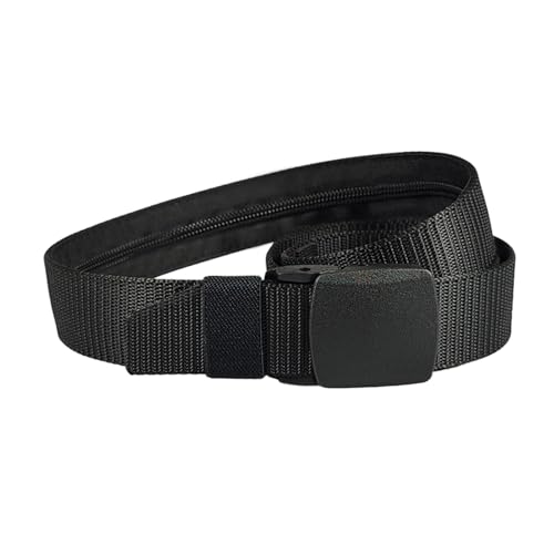Gmokluytw Reisegürtel, Geldbeutel, Gürtel für Reisen, Gürtel mit Tasche für Bargeld, Diebstahlsicherung für Wertsachen, Sicherheitsgurt, Schwarz , Se référer au descriptif, Siehe Beschreibung von Gmokluytw