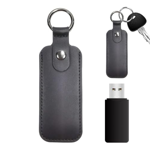 Gmokluytw USB-Stifttasche, USB-Stifthalter aus Kunstleder, tragbare Tasche für Datensicherung, Transport im Rucksack oder zu Hause Gmokluytw USB-Stifttasche, USB-Stifthalter aus Kunstleder, tragbare Tasche für Datensicherung, Transport im Rucksack oder zu Hause von Gmokluytw