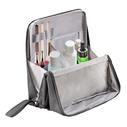 Kosmetischer Reisetasche - Vertikaler Wasserdichtes Make -up -Tasche - Großkapazitäts Mehrkompartiment -Reise -Kosmetikorganisator Für Männer - Tragbarer Toilettenbeutel Für Arbeitsferien, Langlebige von Gmokluytw
